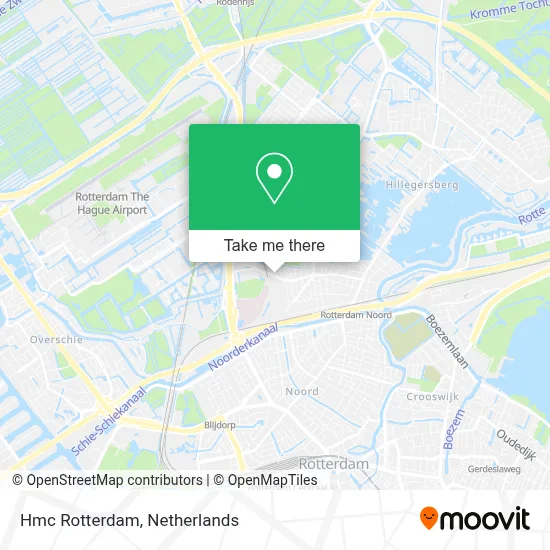 Hmc Rotterdam map