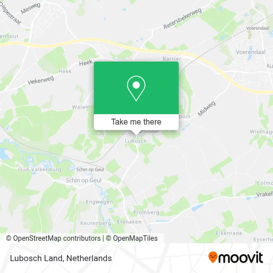 Lubosch Land map
