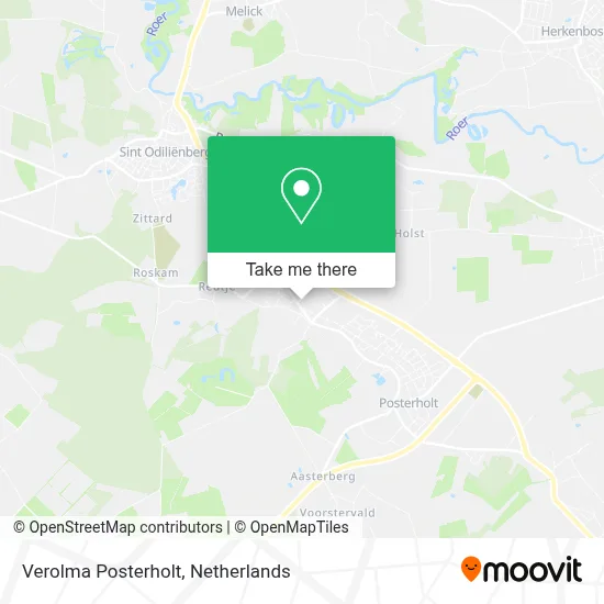 Verolma Posterholt map