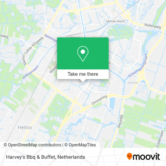 Harvey's Bbq & Buffet map