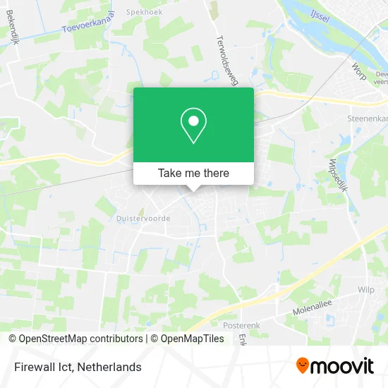 Firewall Ict map