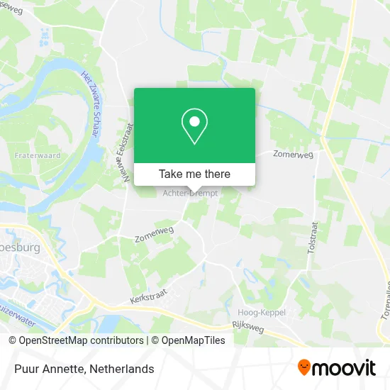 Puur Annette map