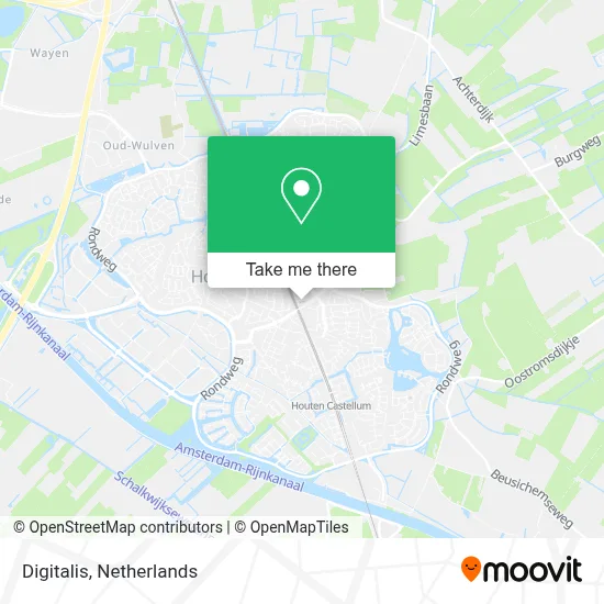 Digitalis map