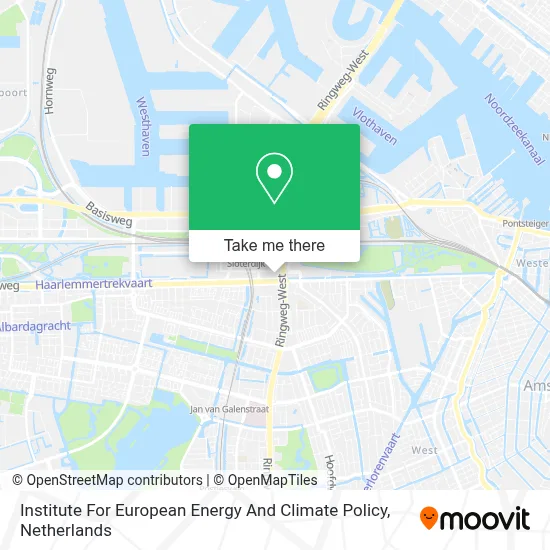 Institute For European Energy And Climate Policy map