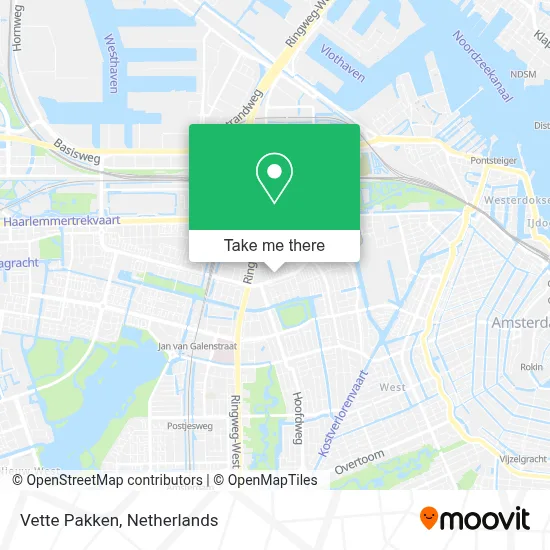 Vette Pakken map