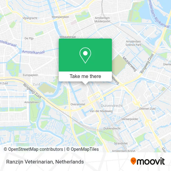Ranzijn Veterinarian map