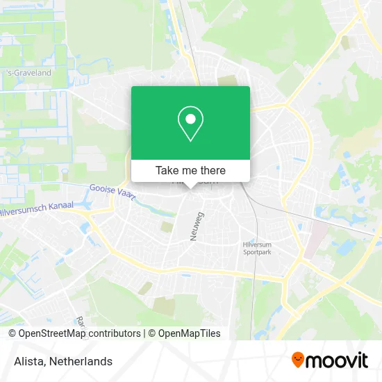 Alista map