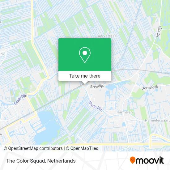 The Color Squad map