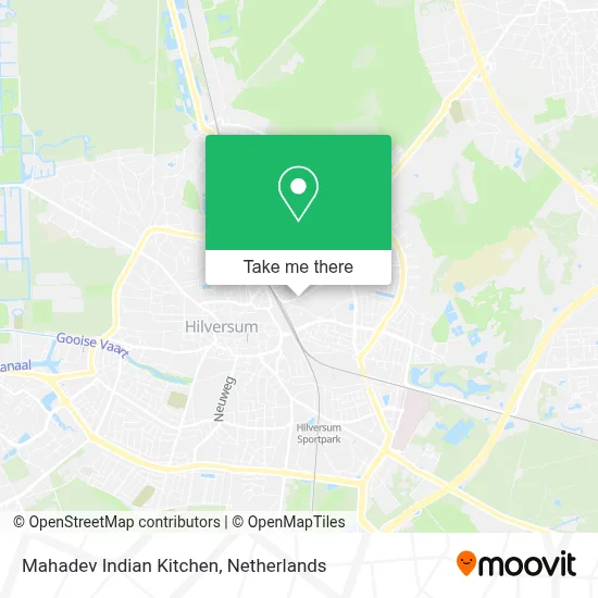 Mahadev Indian Kitchen map