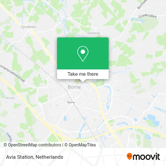 Avia Station map