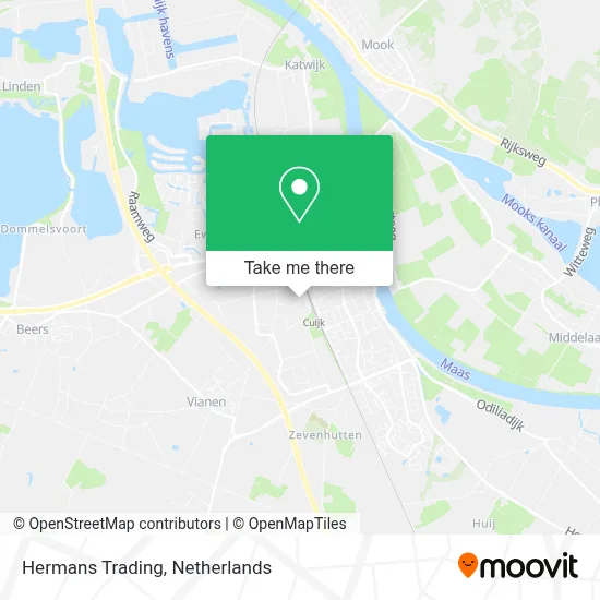 Hermans Trading map
