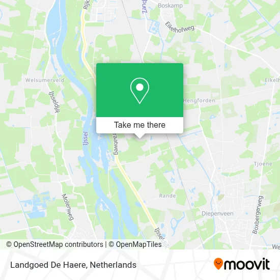 Landgoed De Haere map