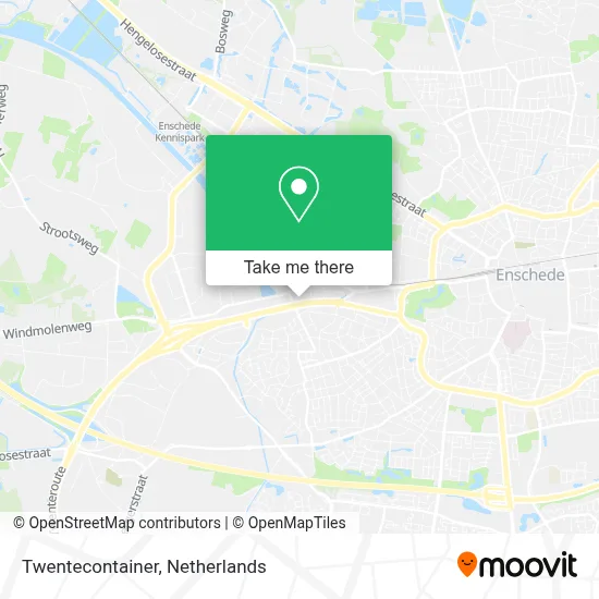 Twentecontainer map