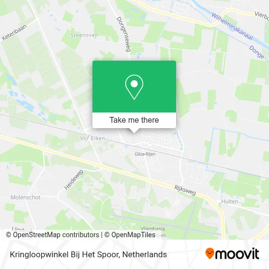 Kringloopwinkel  Bij Het Spoor map