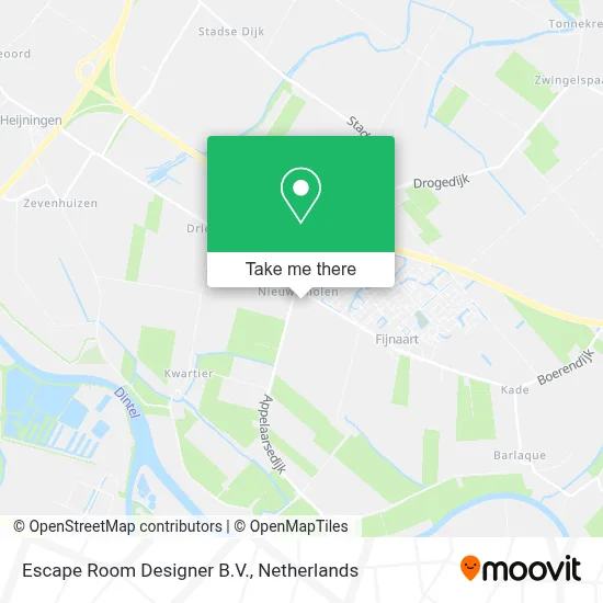 Escape Room Designer B.V. map