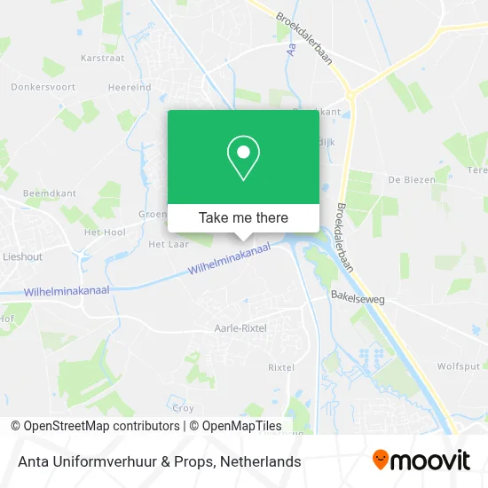 Anta Uniformverhuur & Props map