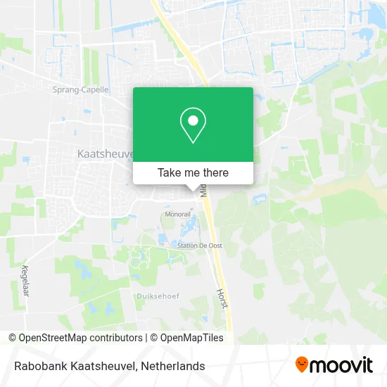 Rabobank Kaatsheuvel map