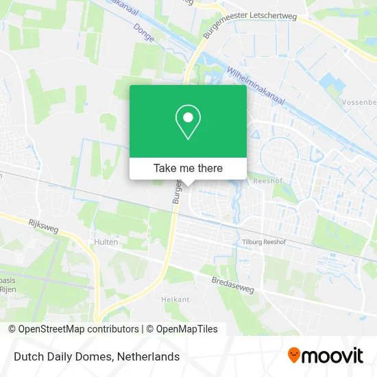 Dutch Daily Domes map