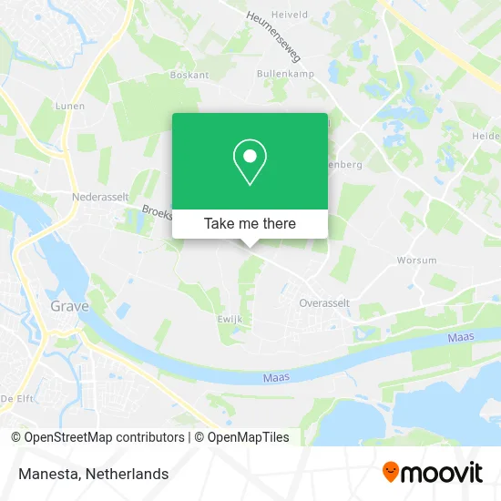 Manesta map