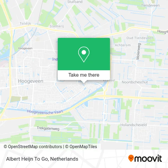 Albert Heijn To Go map