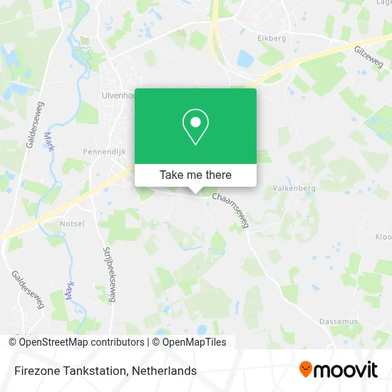 Firezone Tankstation map