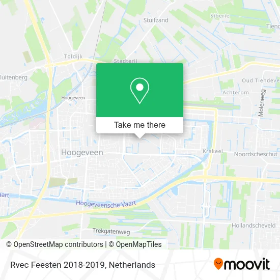 Rvec Feesten 2018-2019 Karte