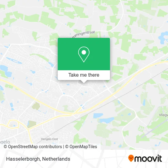 Hasselerborgh map