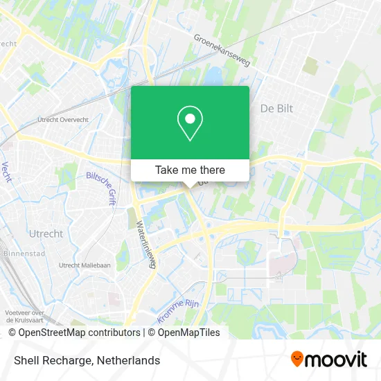 Shell Recharge map