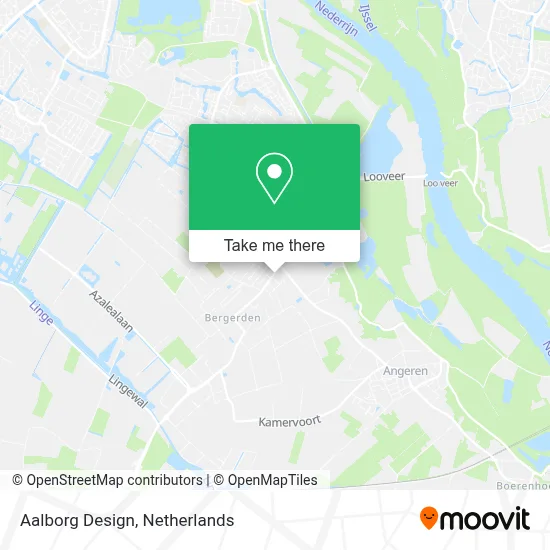 Aalborg Design Karte