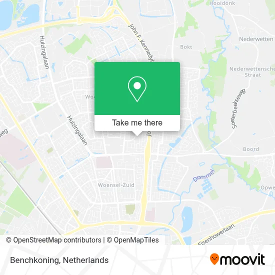Benchkoning map