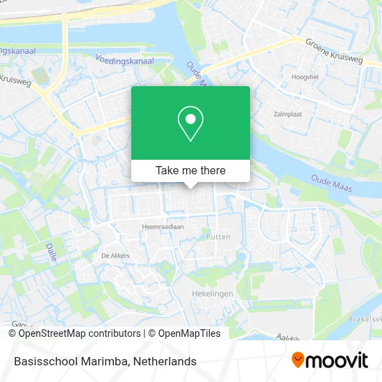Basisschool Marimba map