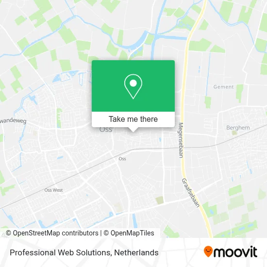 Professional Web Solutions map