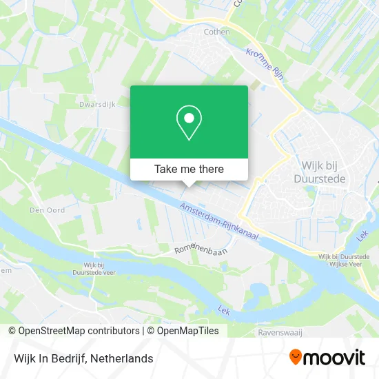 Wijk In Bedrijf map