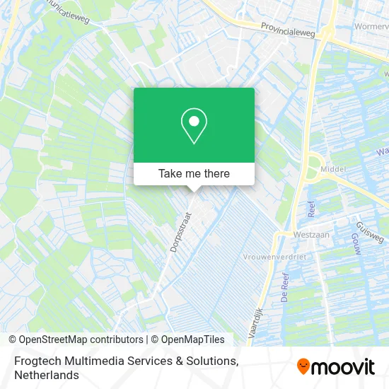 Frogtech Multimedia Services & Solutions Karte