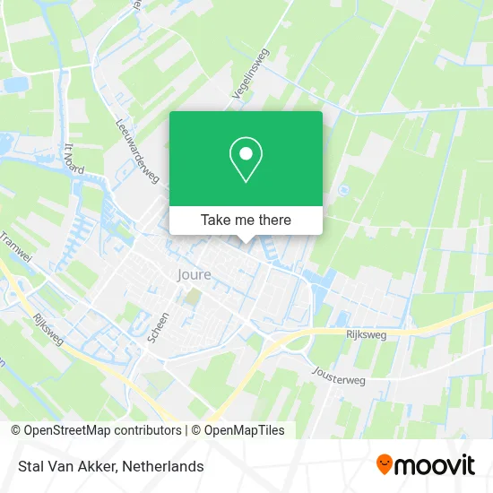 Stal Van Akker map