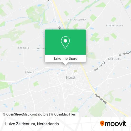 Huize Zeldenrust map