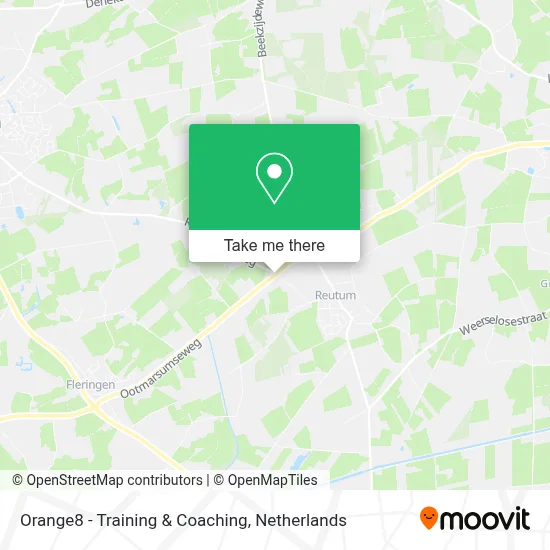 Orange8 - Training & Coaching map