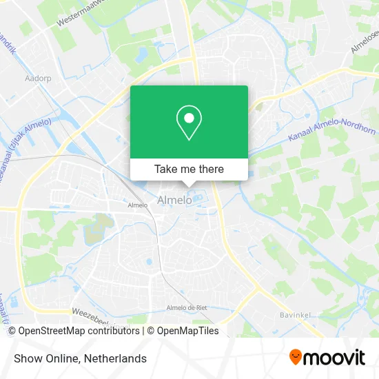 Show Online map