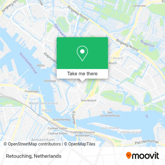 Retouching map