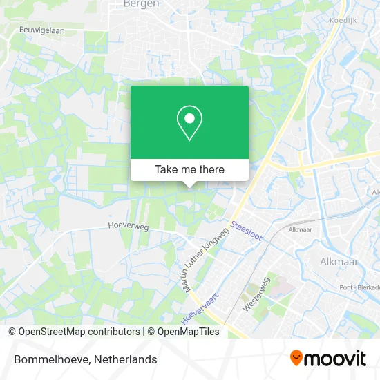 Bommelhoeve map