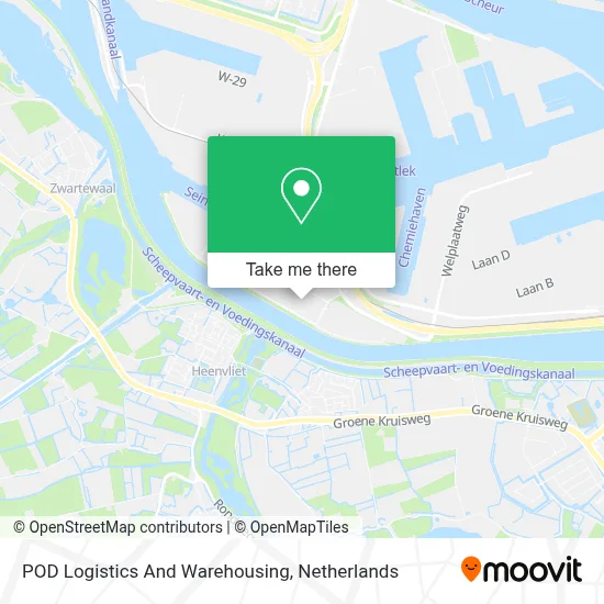 POD Logistics And Warehousing map