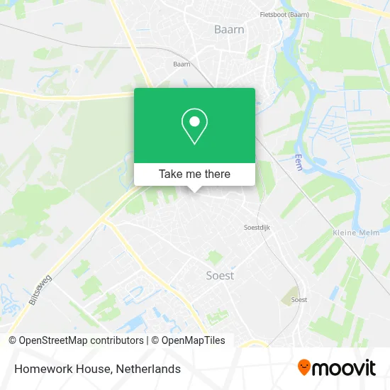 Homework House map