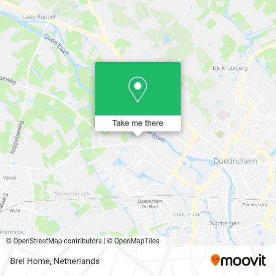 Brel Home map