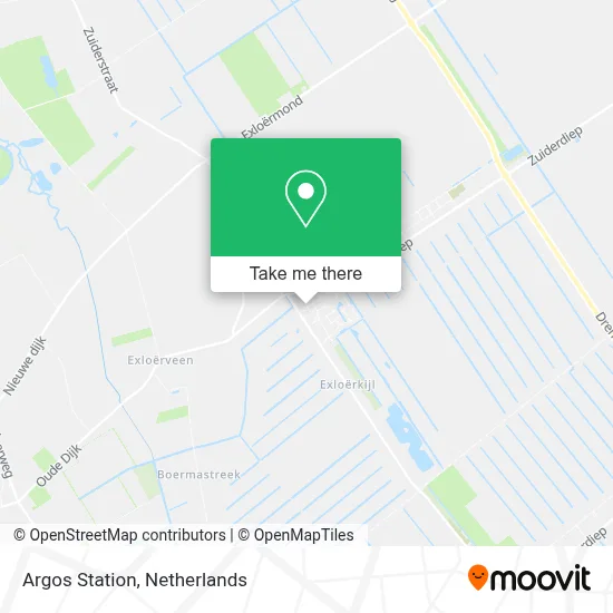 Argos Station map