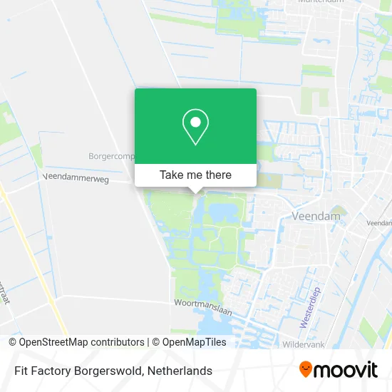 Fit Factory Borgerswold map