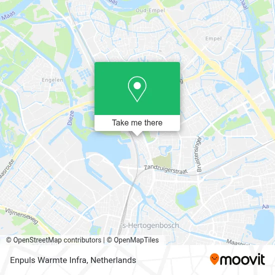 Enpuls Warmte Infra map