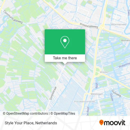 Style Your Place map