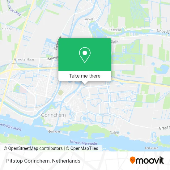Pitstop Gorinchem map