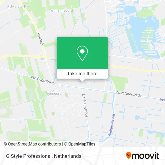 G-Style Professional map