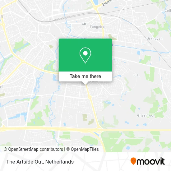 The Artside Out map